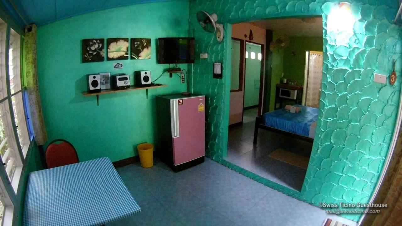 Swiss Ticino Guesthouse & Restaurant Mae Wang Екстер'єр фото
